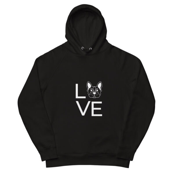 Unisex Kapuzenpullover “Love Hund”